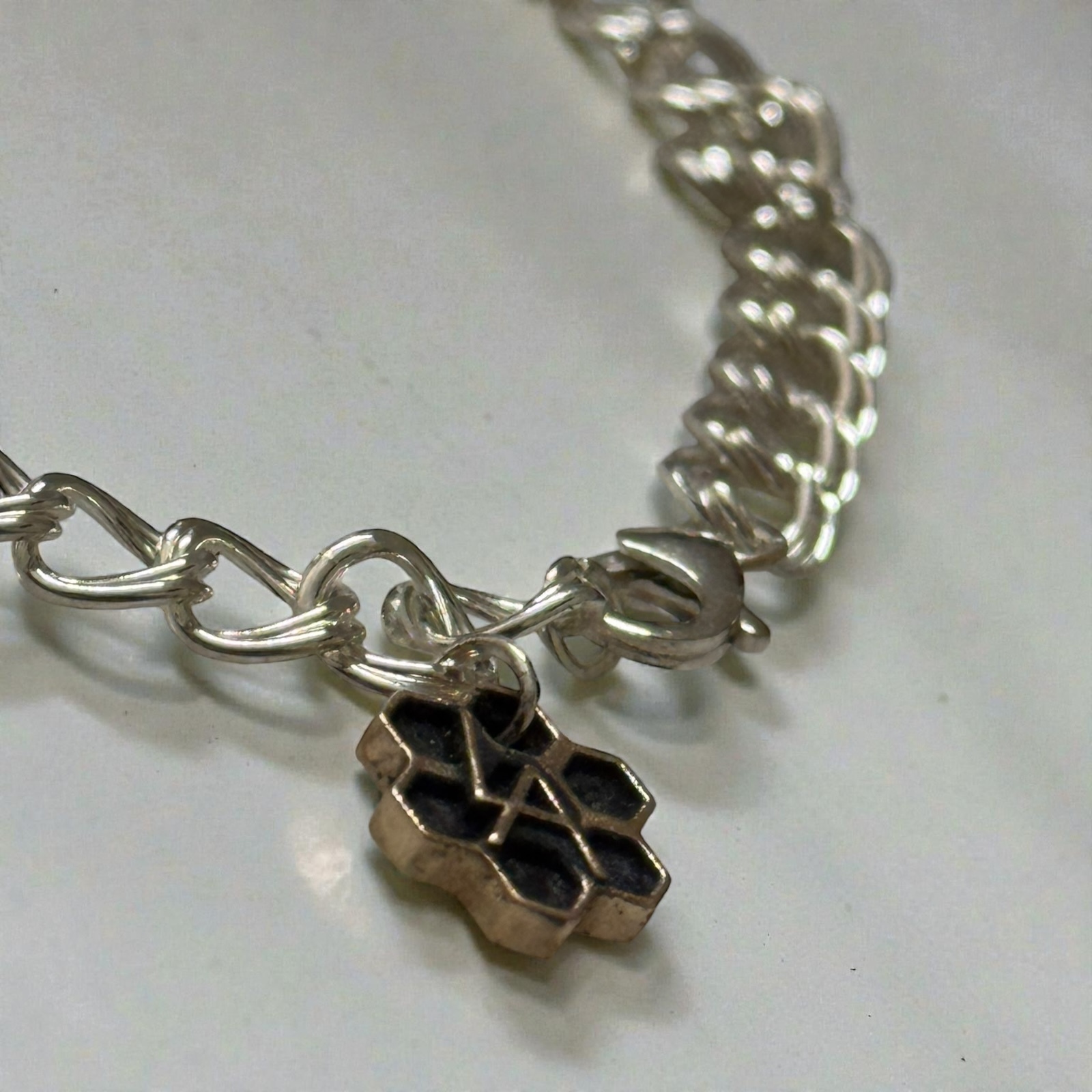 Twin Cable Charm Bracelet image 
