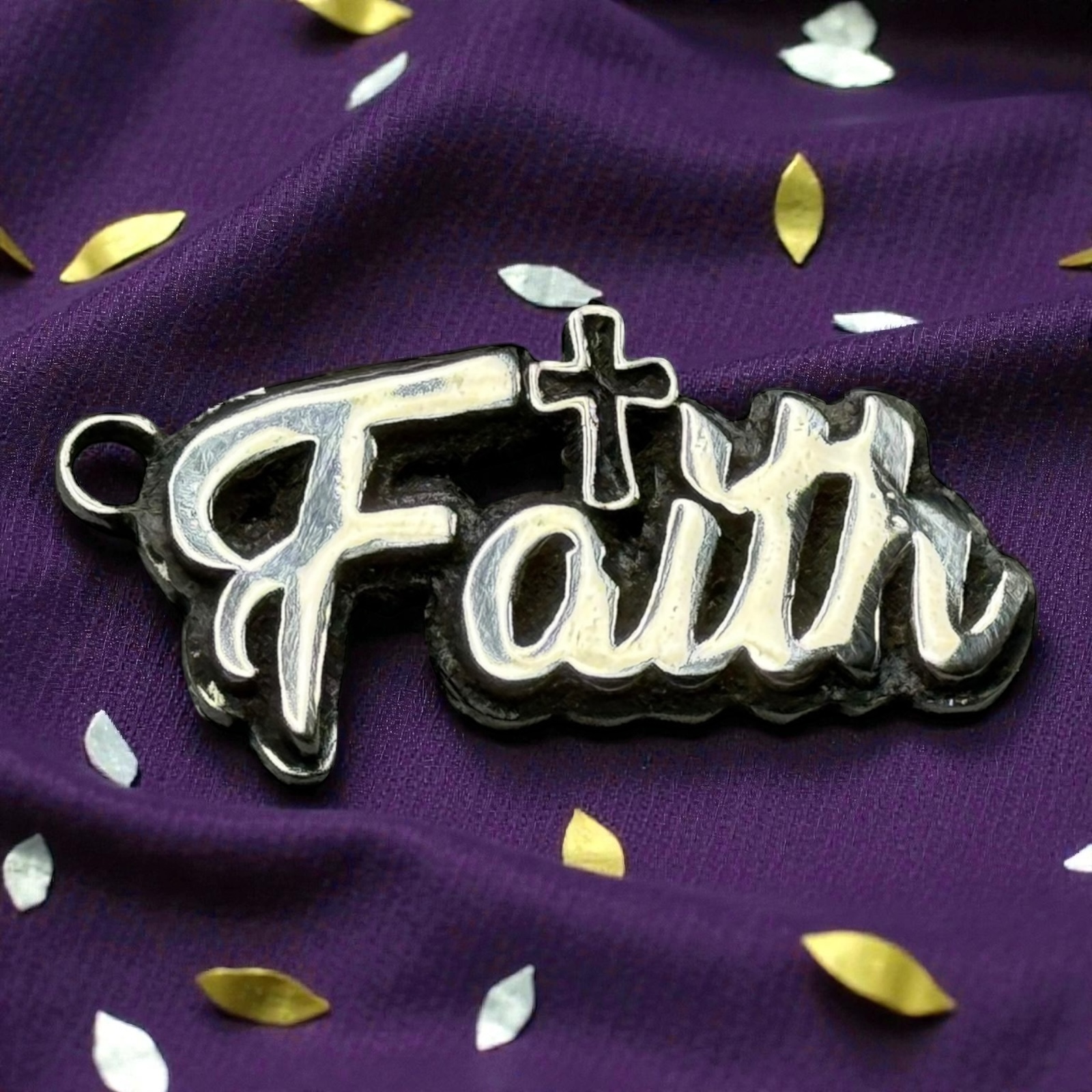Faith Script Charm