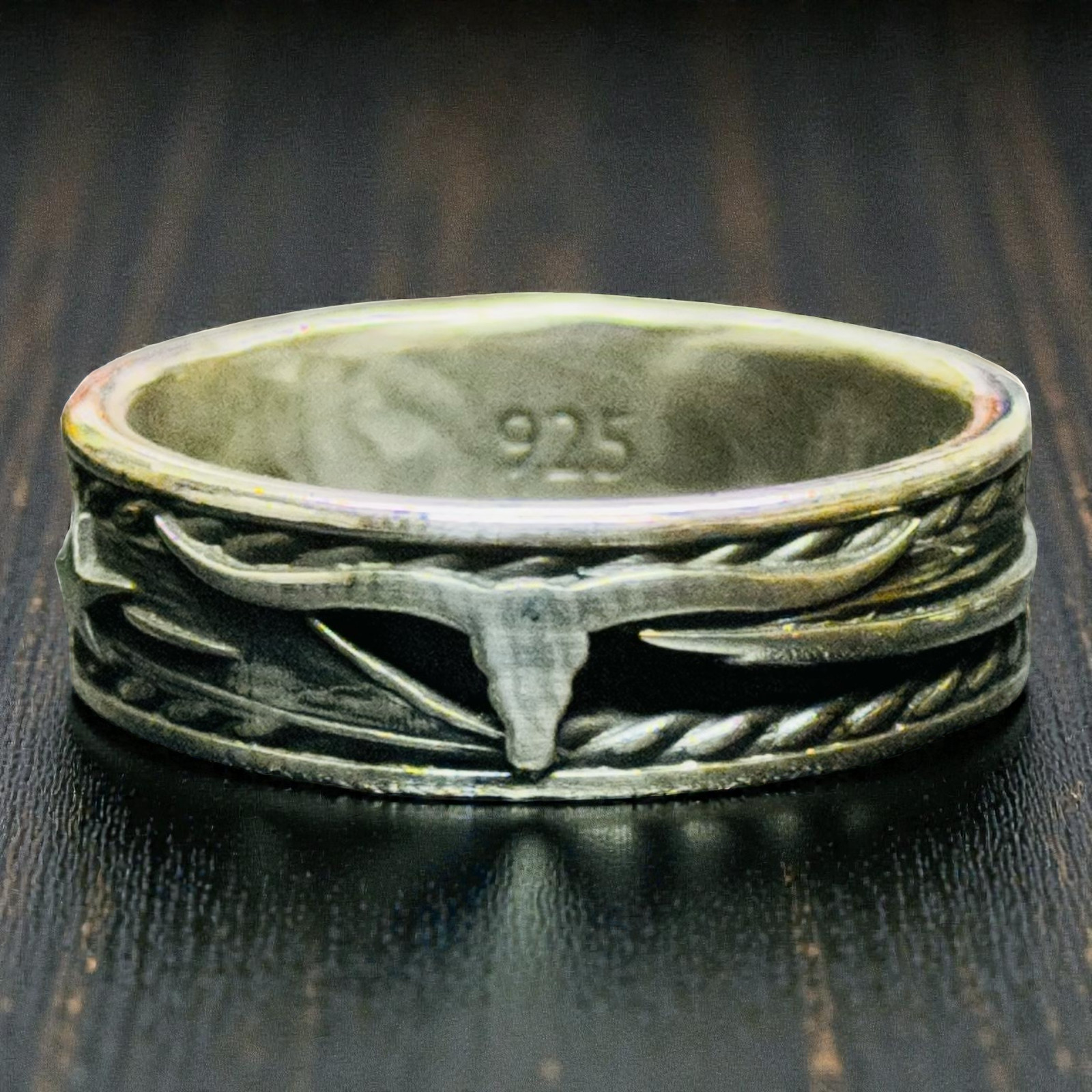 Texas Long Horn Ring